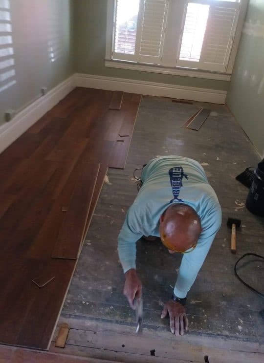 Flooring installation